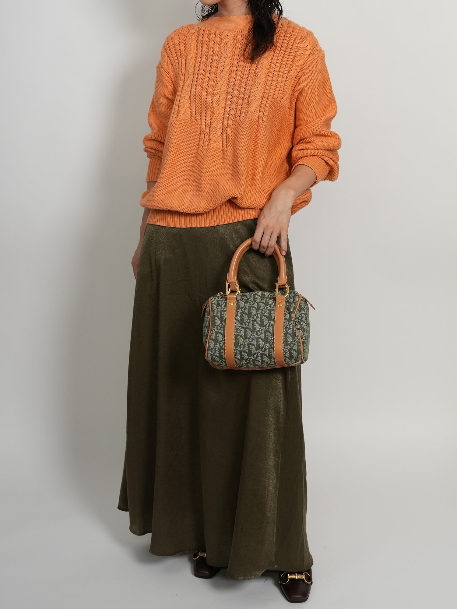 Christian Dior トロッター ミニボストンバッグ