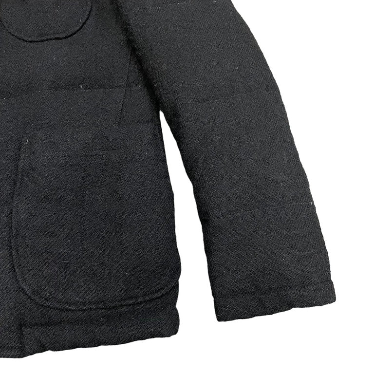 COMME des GARCONS HOMME 13AW Boiled wool tailored down jacket