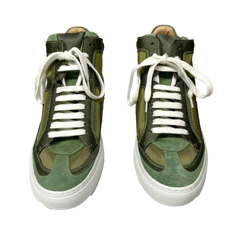 MM6 Maison Margiela Suede mesh sneakers