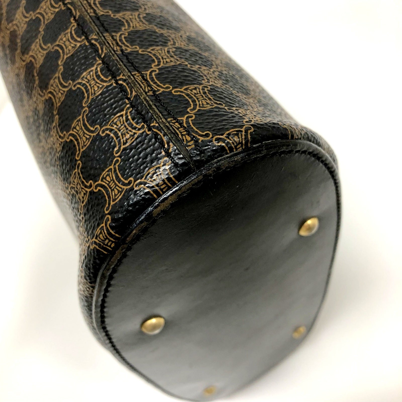 CELINE ハンドバッグ マカダム サークル