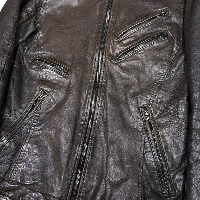 JULIUS 09AW Lamb leather jacket