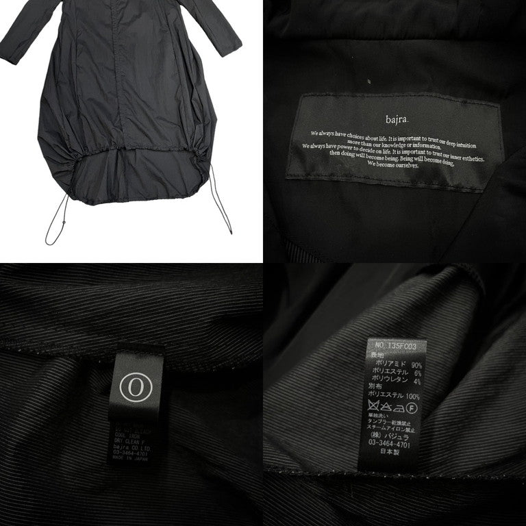 bajra Striped hooded coat