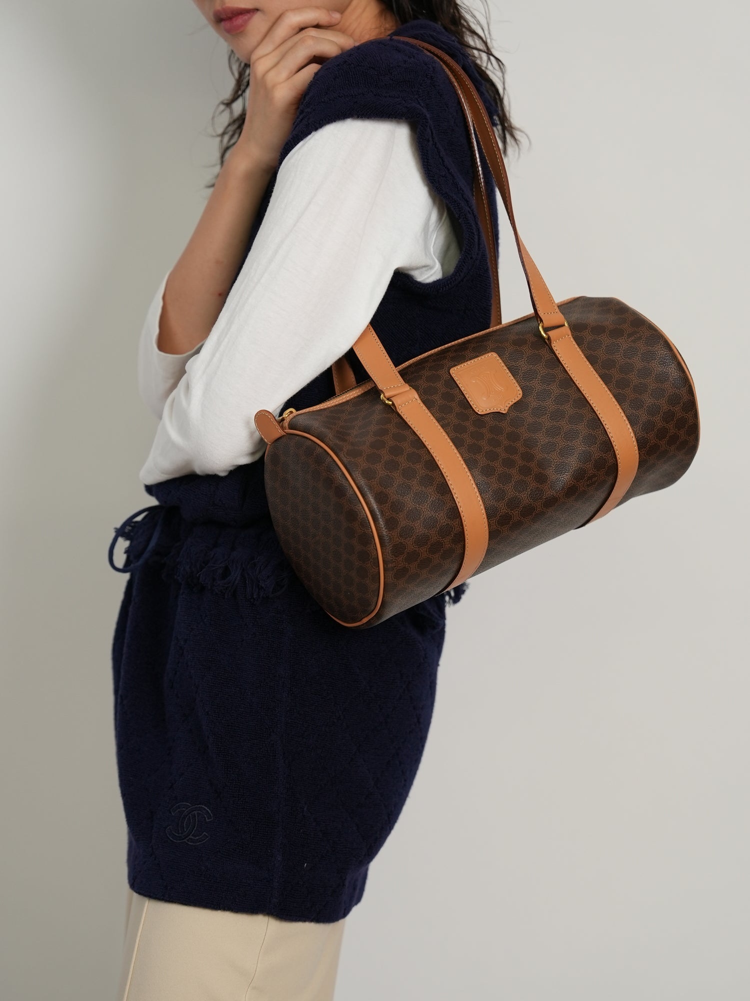 CELINE ハンドバッグ ポーチ付き