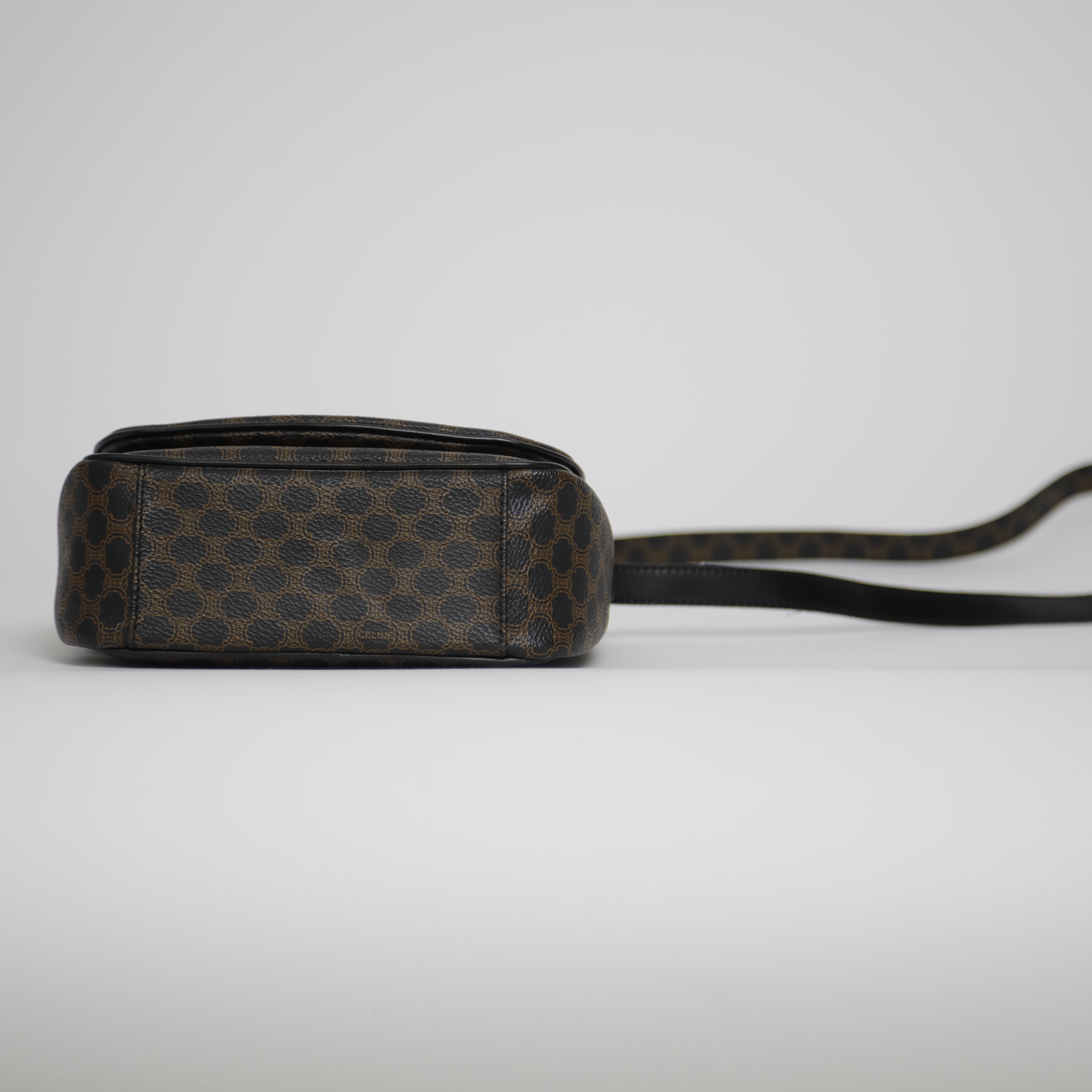 CELINE マカダム ショルダーバッグ