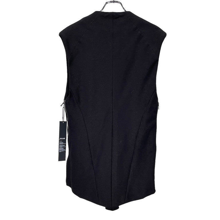 JULIUS 23SS COTTON GROSGRAIN VEST