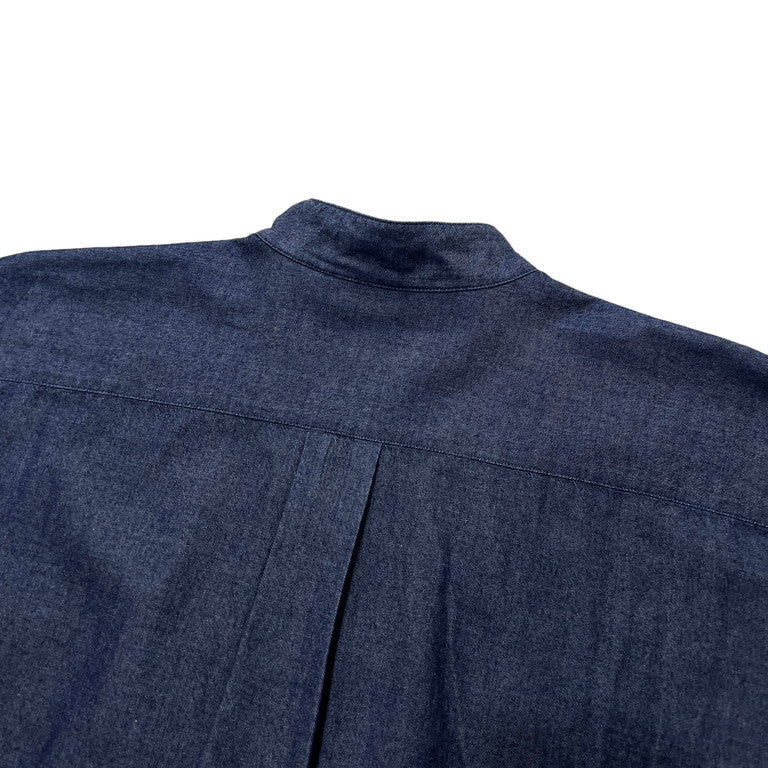 ISSEY MIYAKE MEN 91AW Band collar shirt