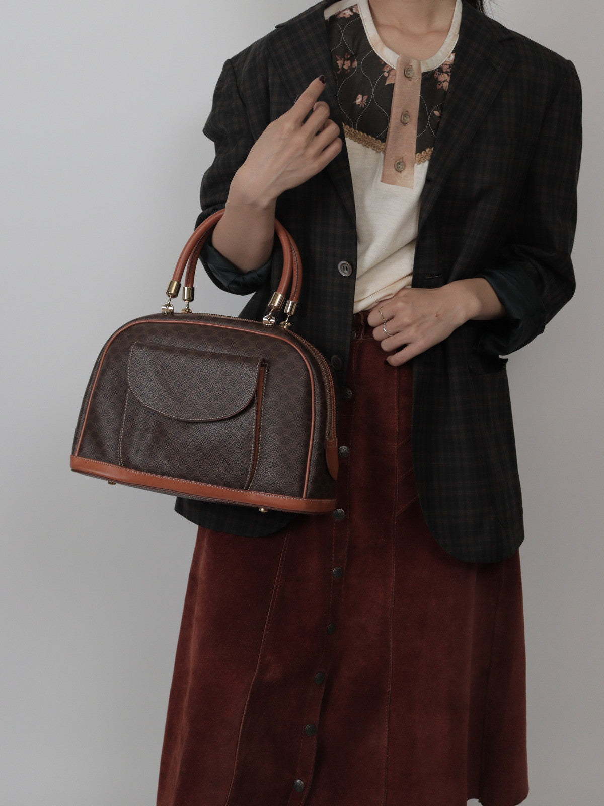 CELINE ハンドバッグ マカダム