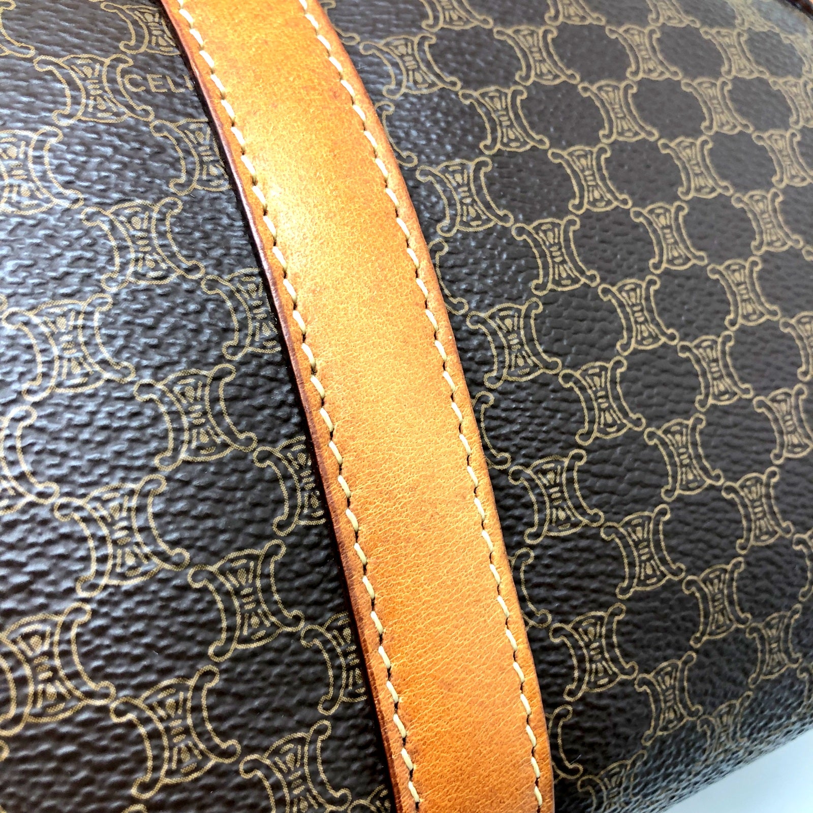 CELINE ミニボストンバッグ マカダム