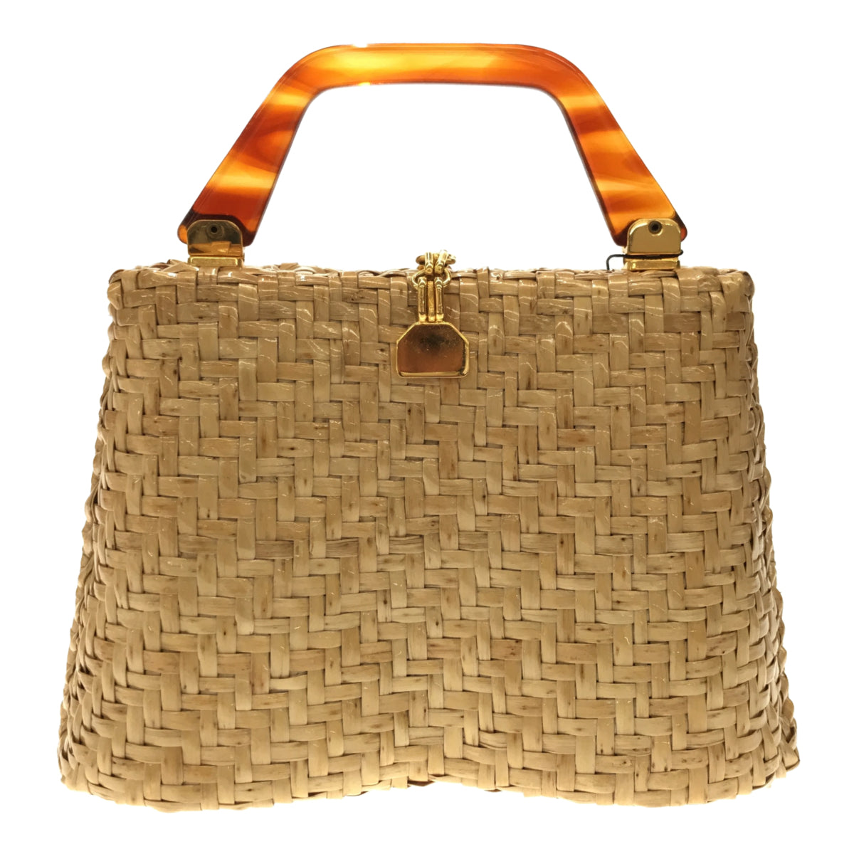 BALLY ハンドバッグ ストロー