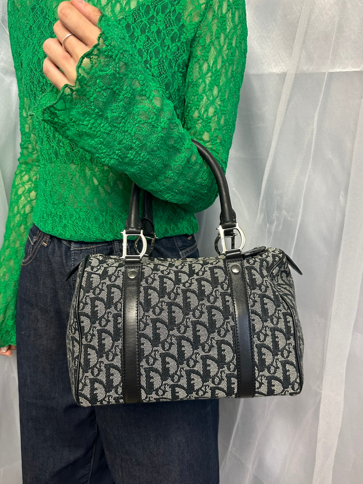 NEXT51｜｜Christian Dior ミニボストンバッグ トロッター