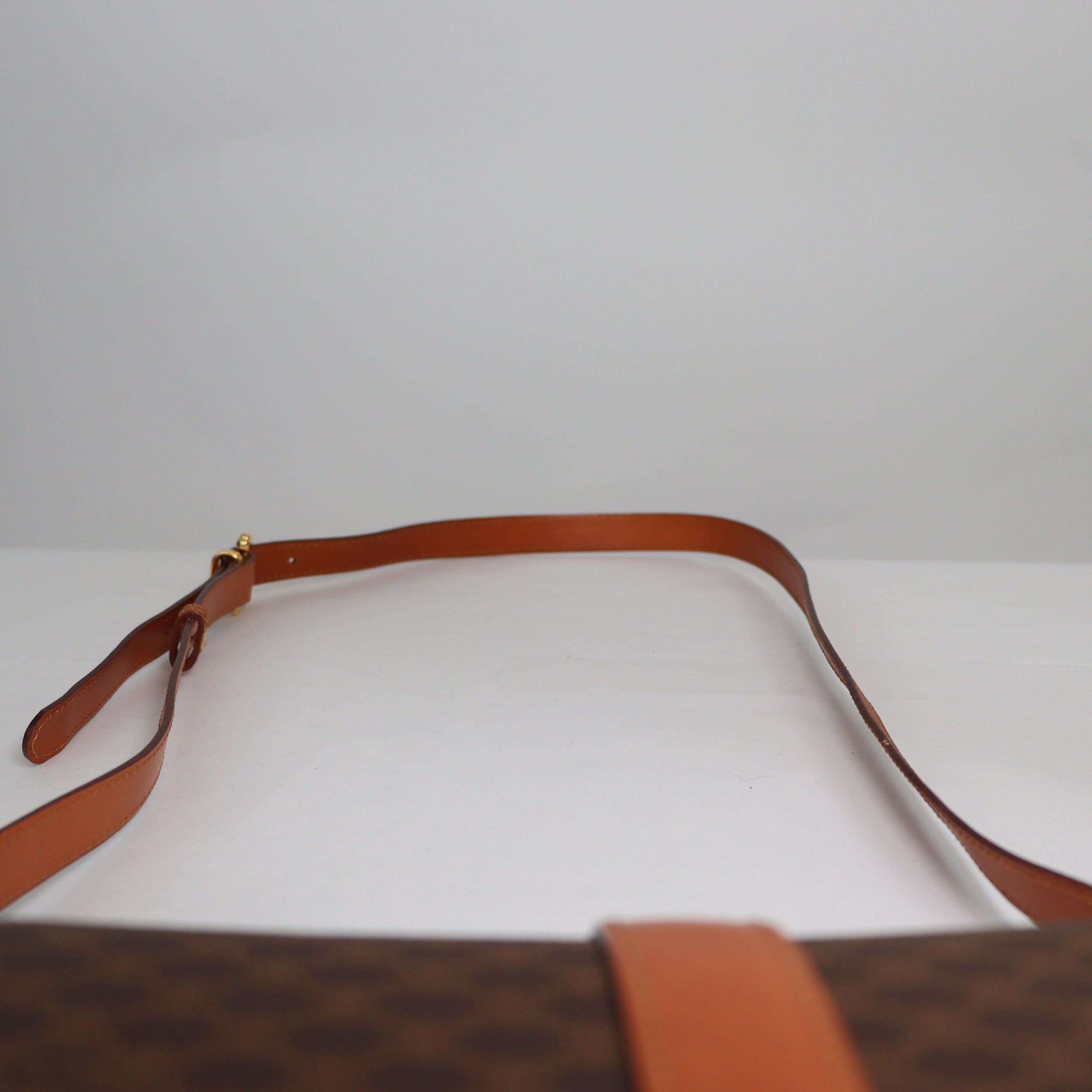 CELINE マカダム ショルダーバッグ