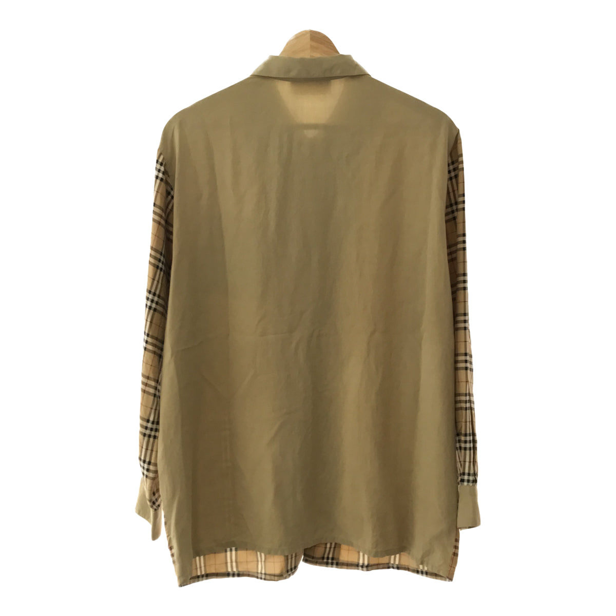 BURBERRYS' ノバチェックシルクシャツ