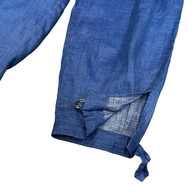 COMME des GARCONS HOMME PLUS 89SS Sky blue linen pants