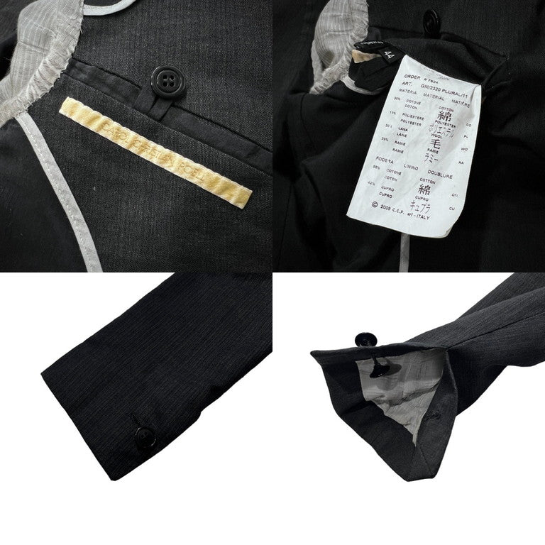 Carol Christian Poell 2009 GM/2320 PLURAL/11 CLASSIC LINED 1 BUTTON JACKET