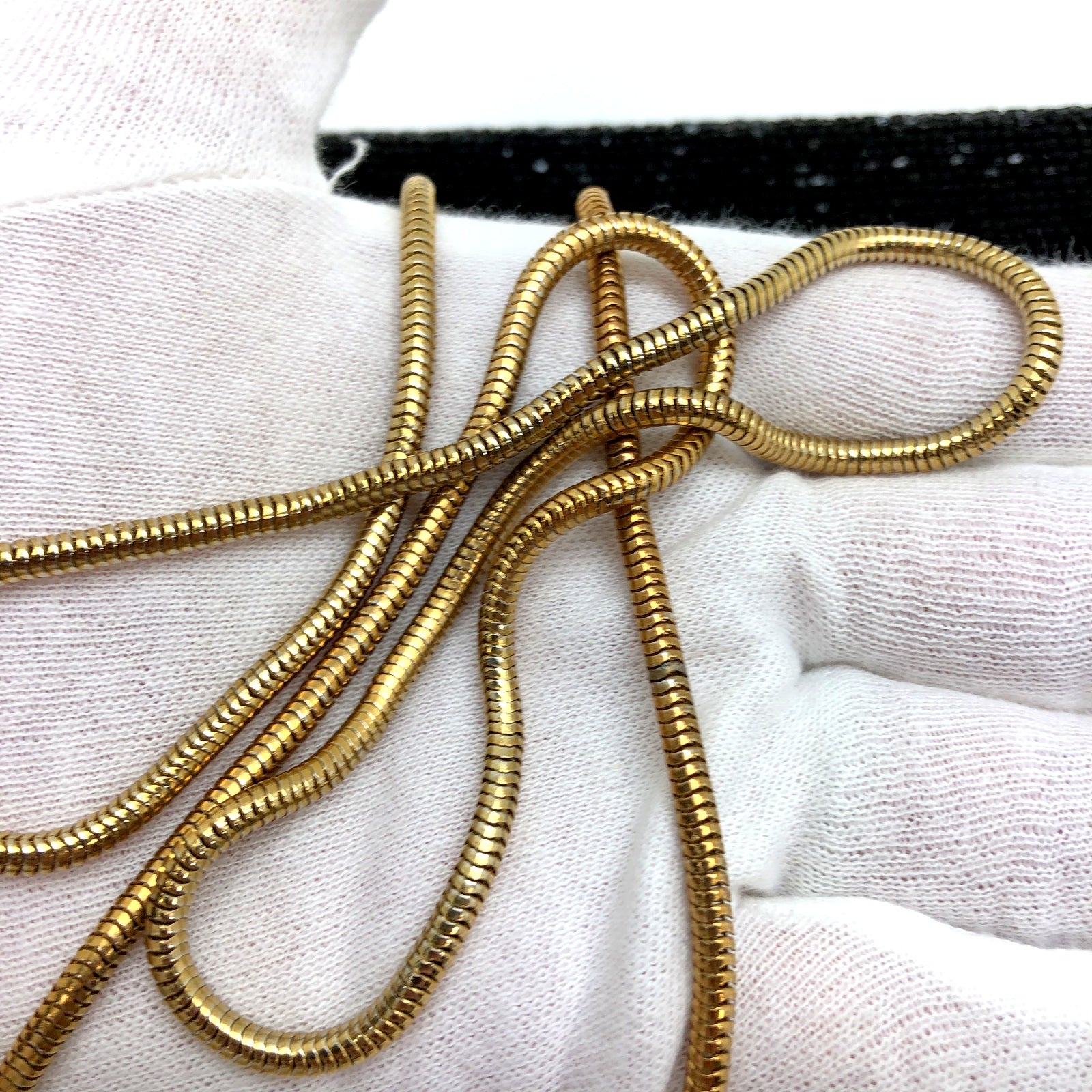 Christian Dior チェーン ショルダーバッグ ビーズ