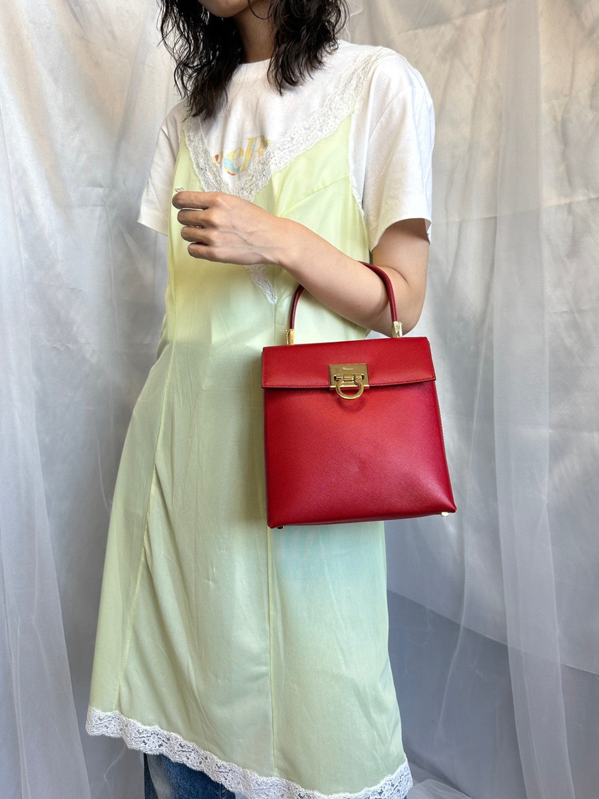 Salvatore Ferragamo 2WAY ハンドバッグ