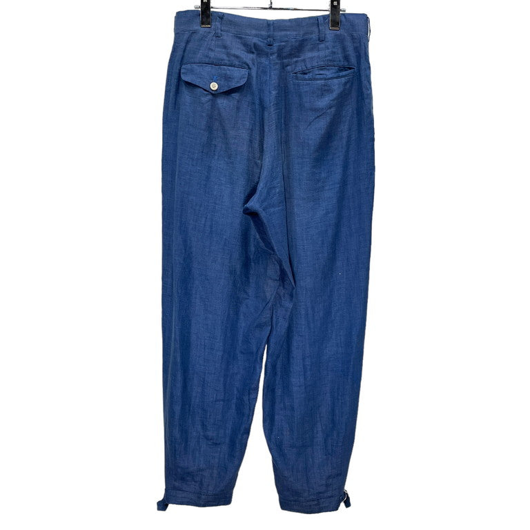 COMME des GARCONS HOMME PLUS 89SS Sky blue linen pants