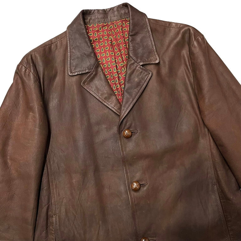 NUMBER NINE 03AW Cow hide leather jacket