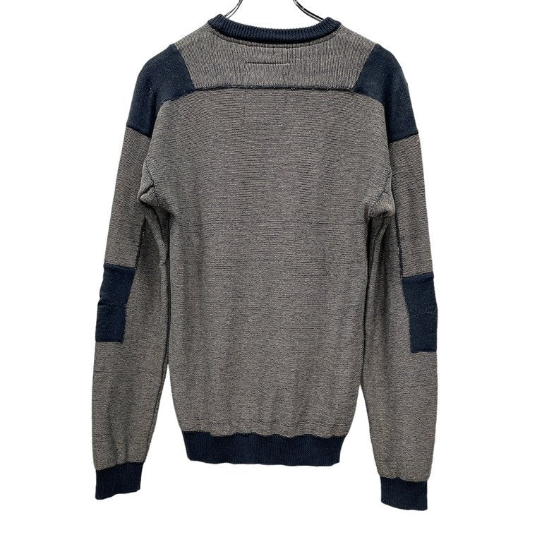 hussein chalayan 03AW PLACE NON-PLACE インサイドアウトリバーシブルパッチニットセーター