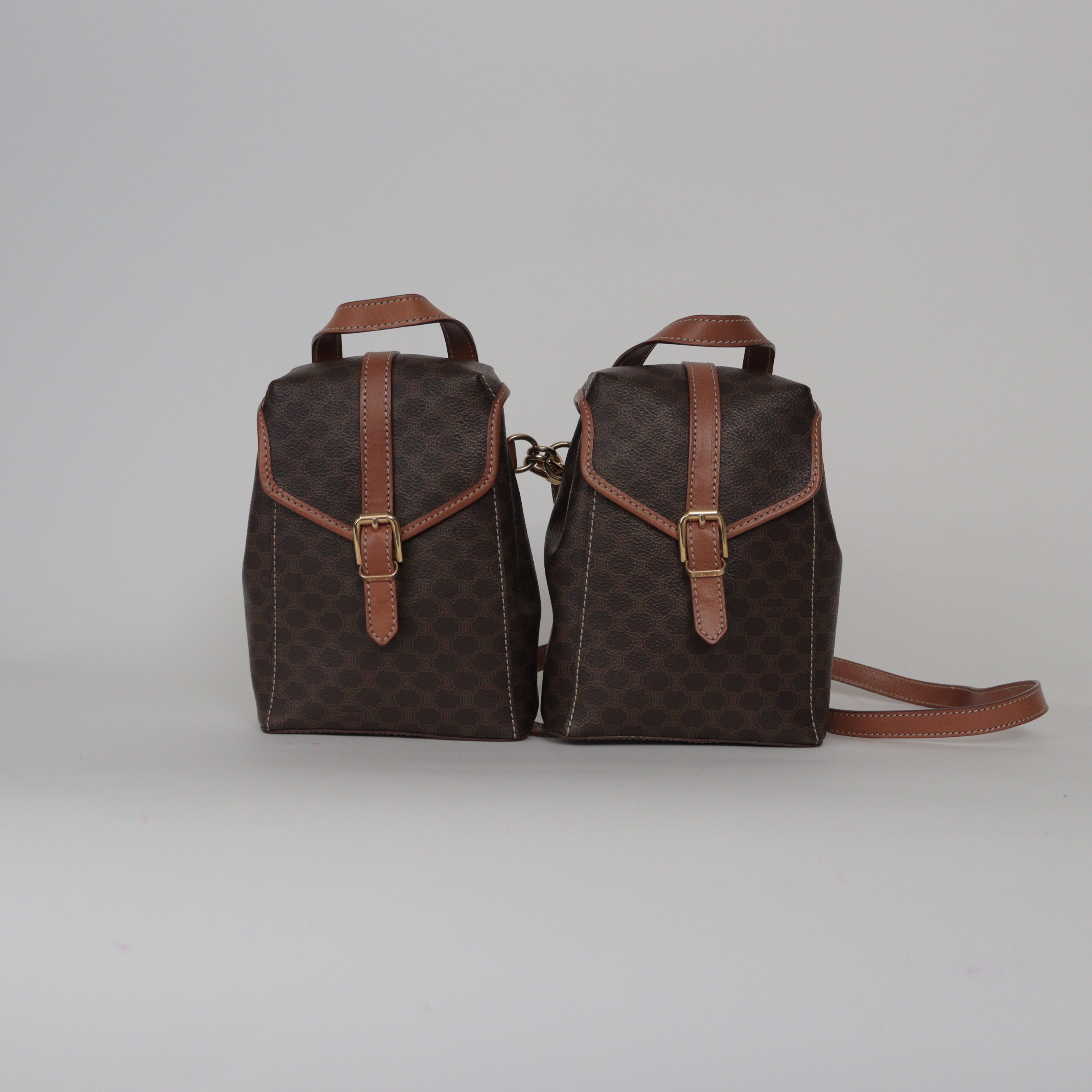 CELINE ダブルリュック マカダム