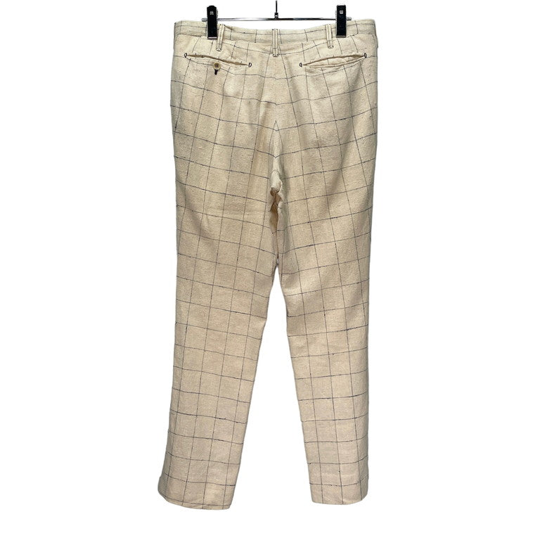 The crooked Tailor Handmade plaid pants