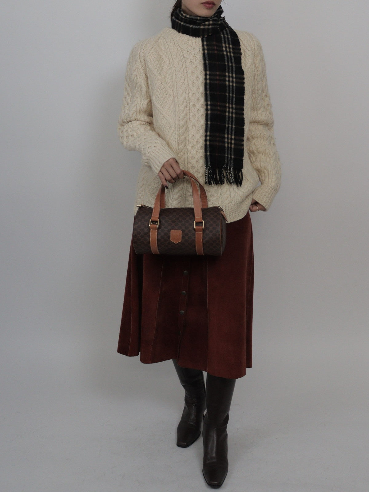 CELINE ハンドバッグ マカダム