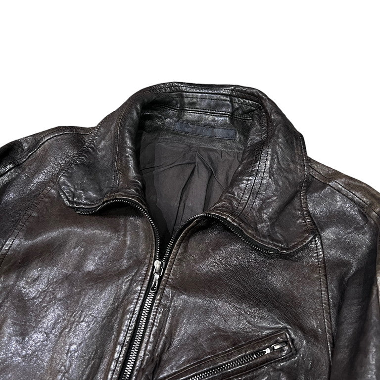 JULIUS 09AW Lamb leather jacket