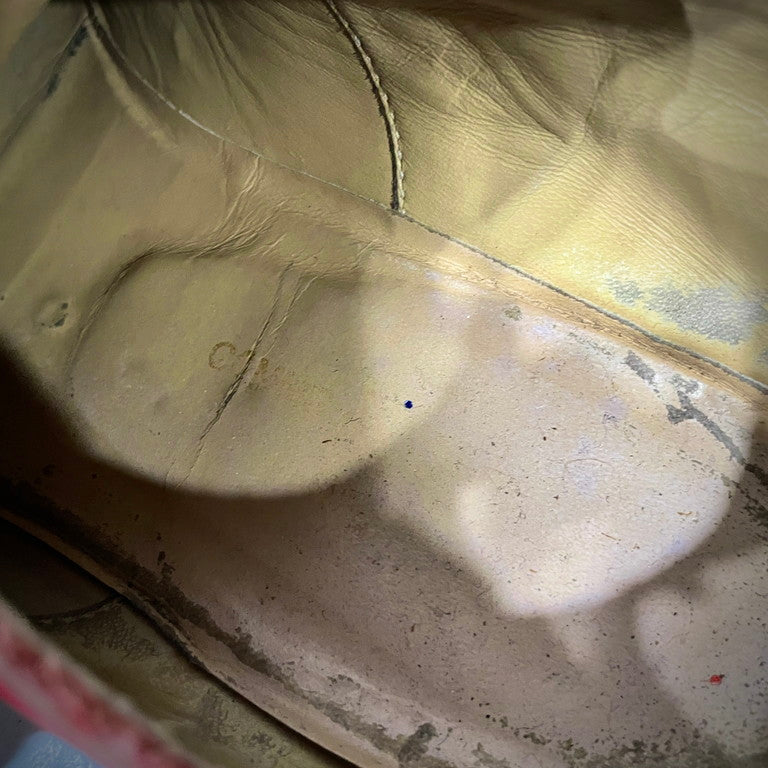 COMME des GARCONS 99AW Leather cutwork western derby shoes