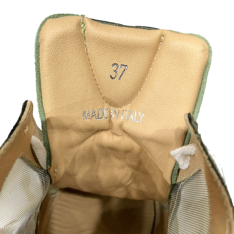 MM6 Maison Margiela Suede mesh sneakers