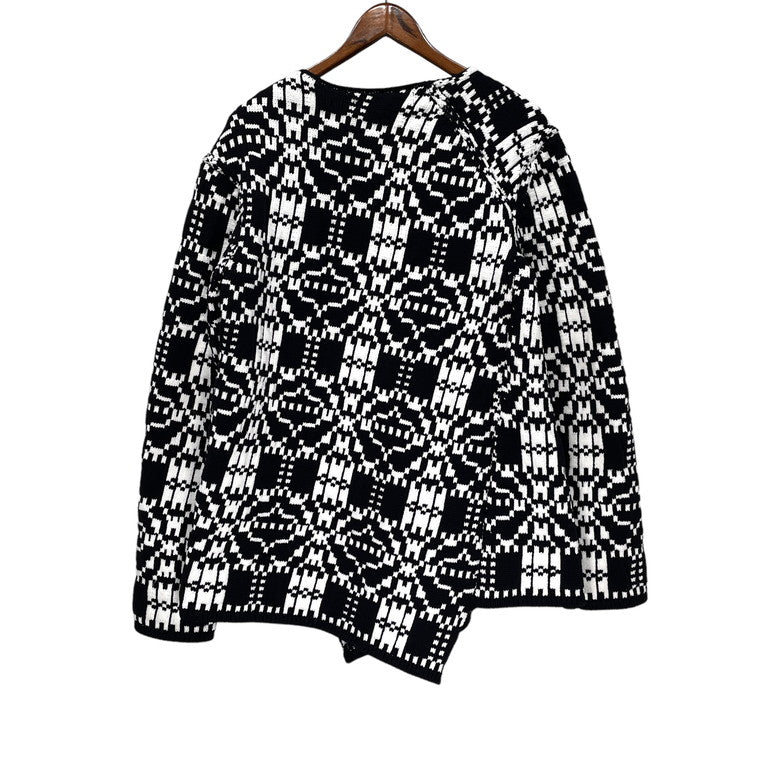 COMME des GARCONS HOMME PLUS 21AW Geometric pattern knit