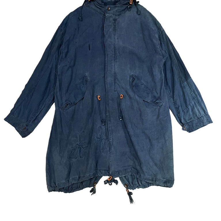 kaval Boro fishtail long coat