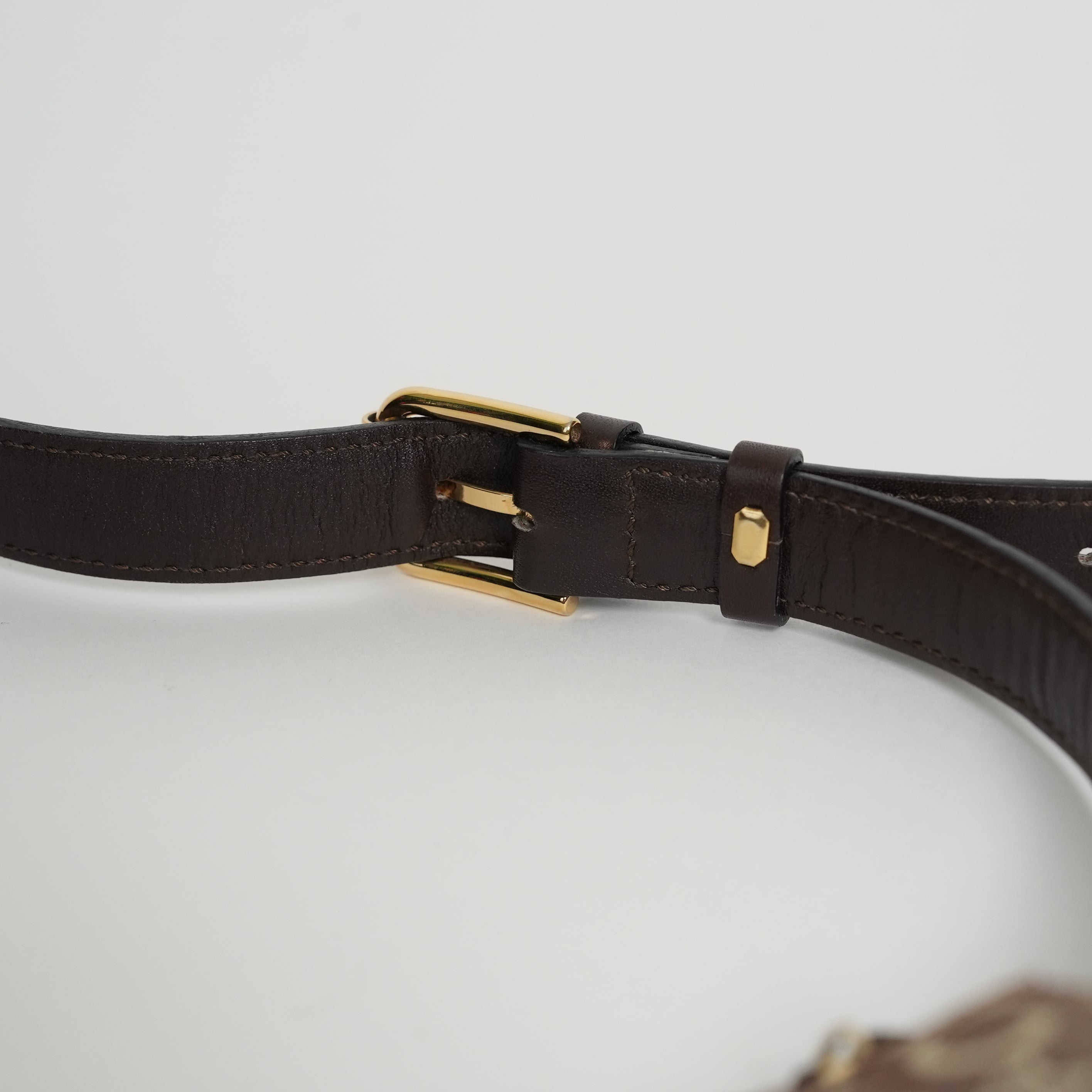 CELINE Cマカダム ショルダーバッグ