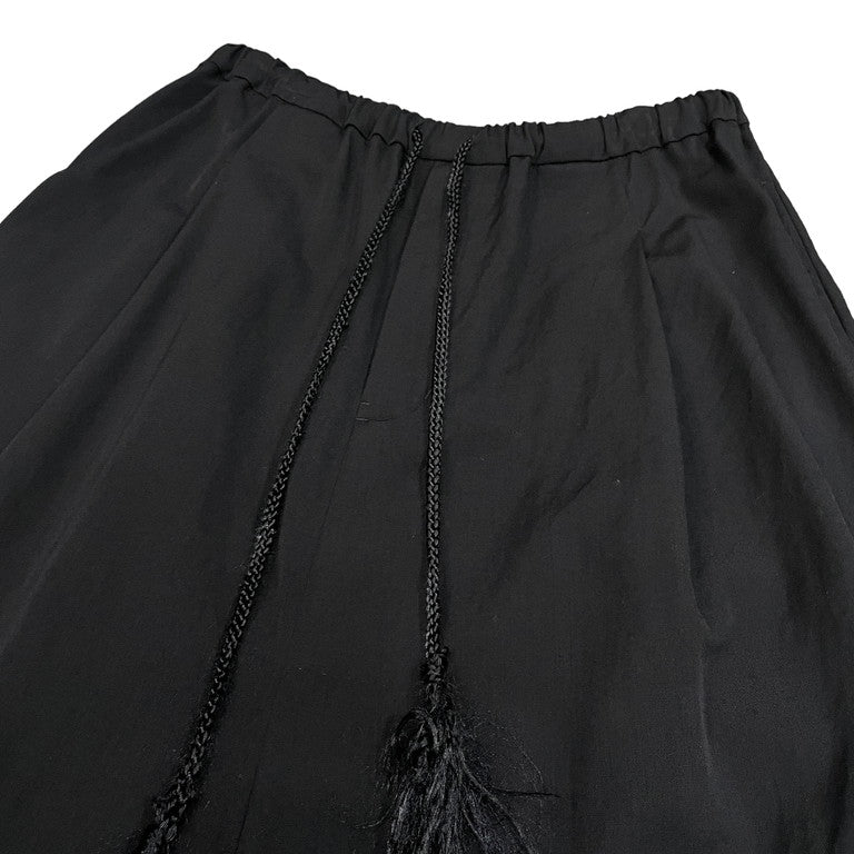 BISHOOL Wool Gabardine sarouel Balloon pants