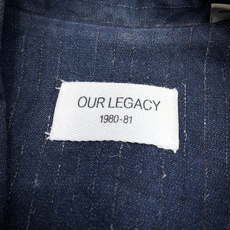 OUR LEGACY 1980-81 Denim striped jacket