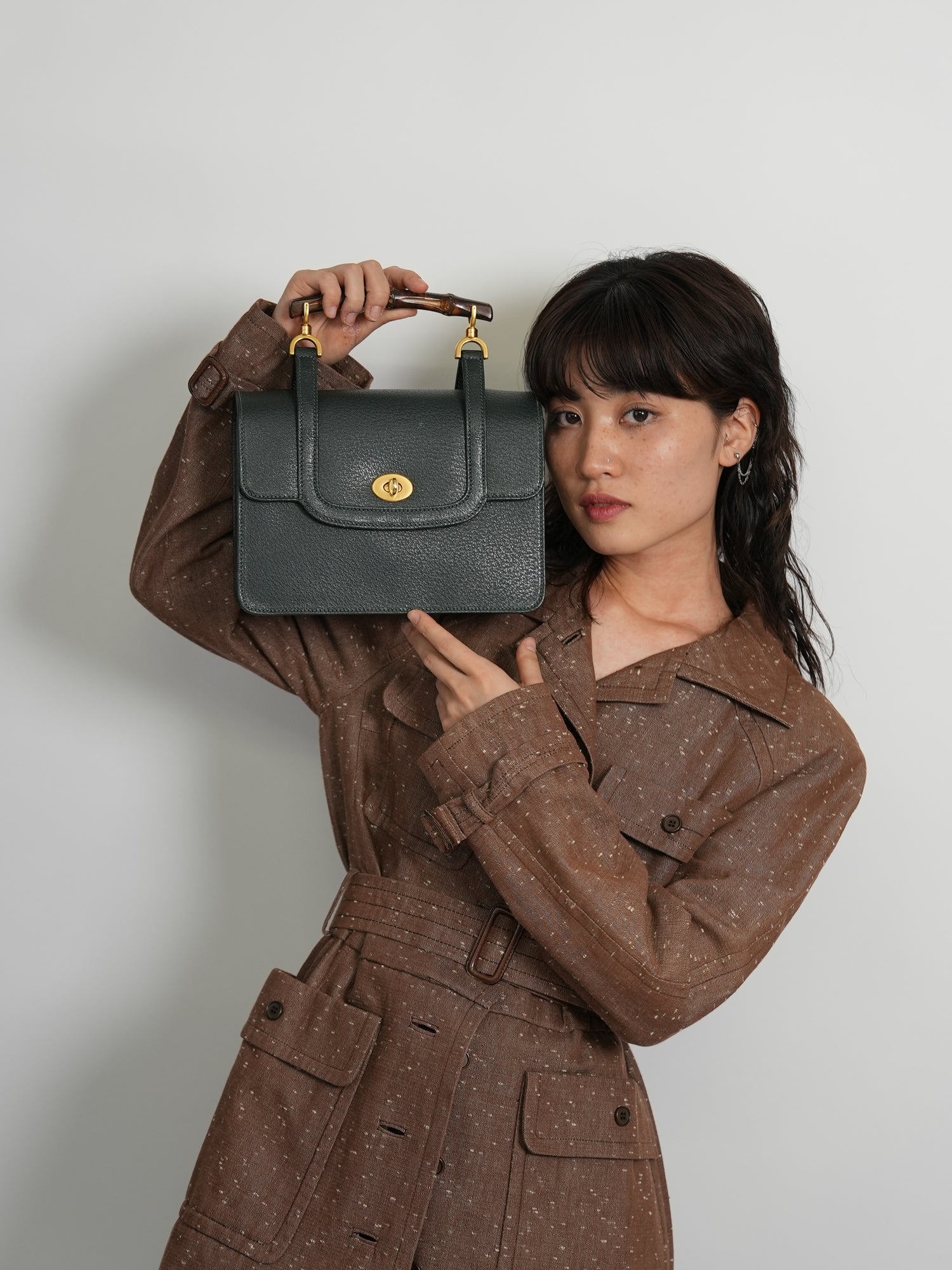 GUCCI バンブー 2WAYハンドバッグ