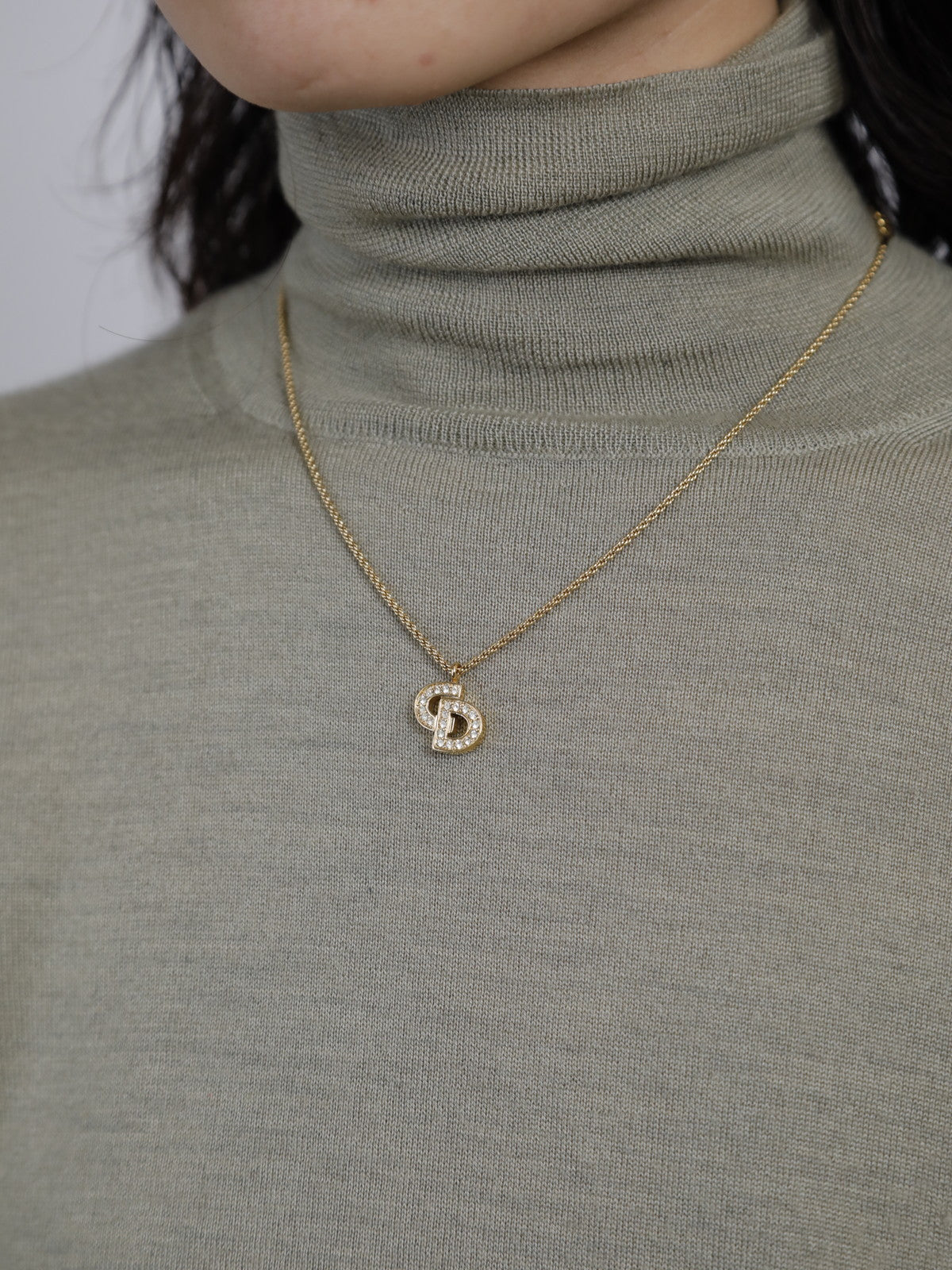 Christian Dior ストーン ネックレス