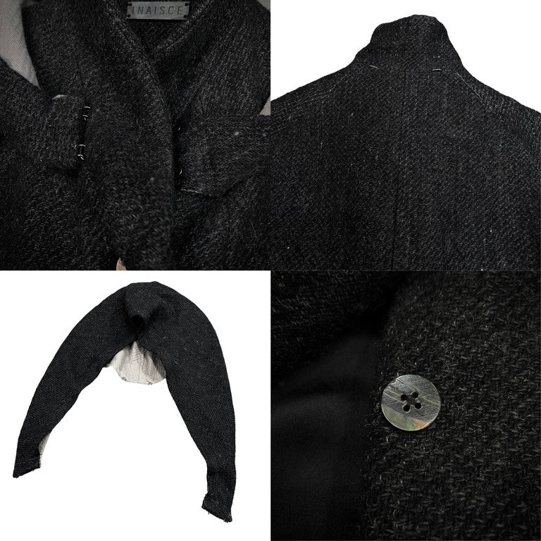INAISCE Detachable hooded coat