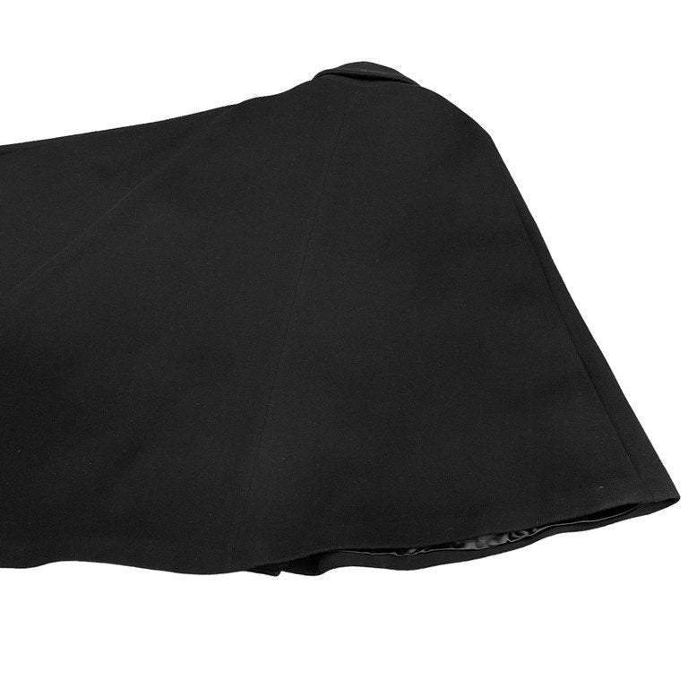 Paul Smith 10AW ウールメルトンアシンメトリーポンチョコート ケープ マント