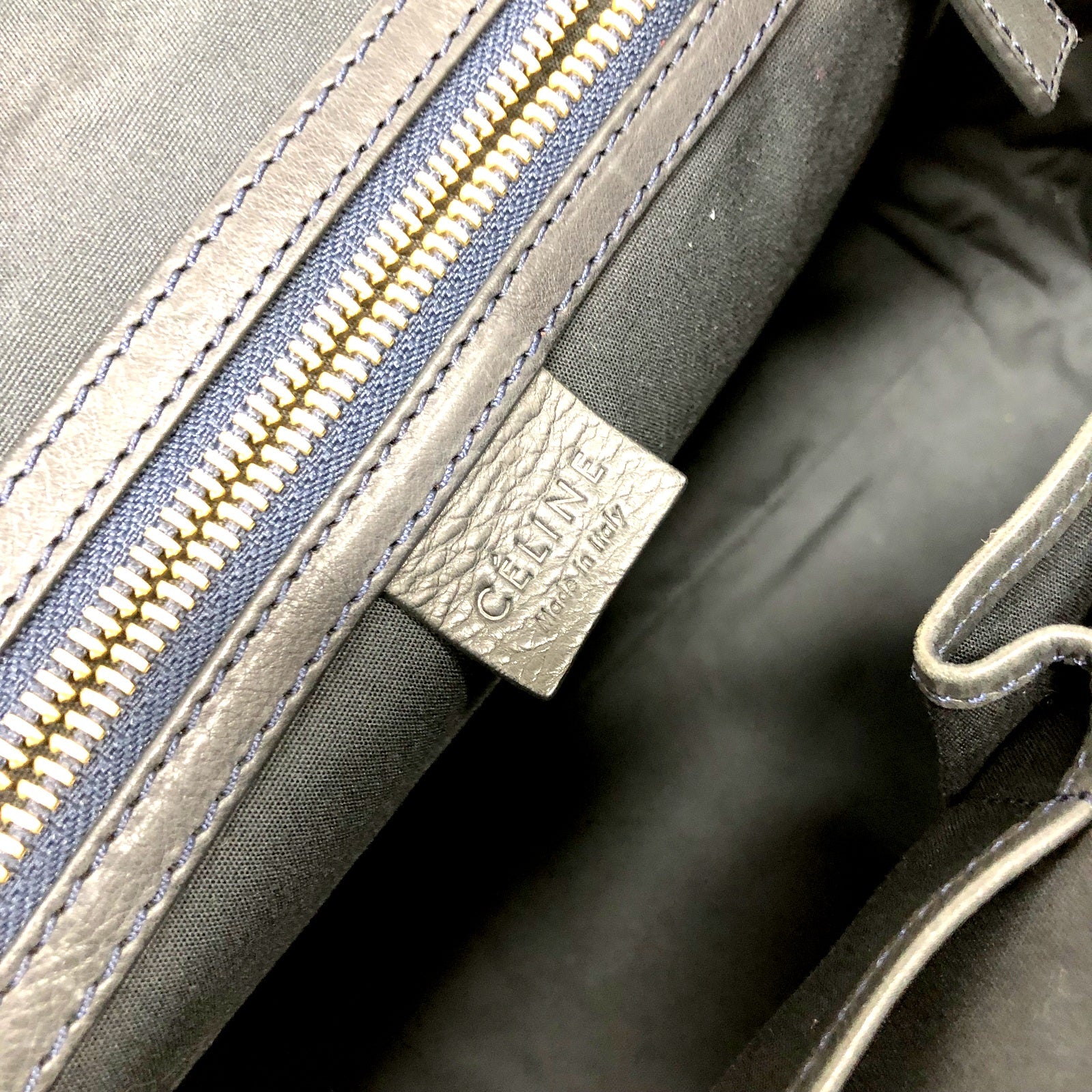 CELINE トートバッグ キャンバス マカダム