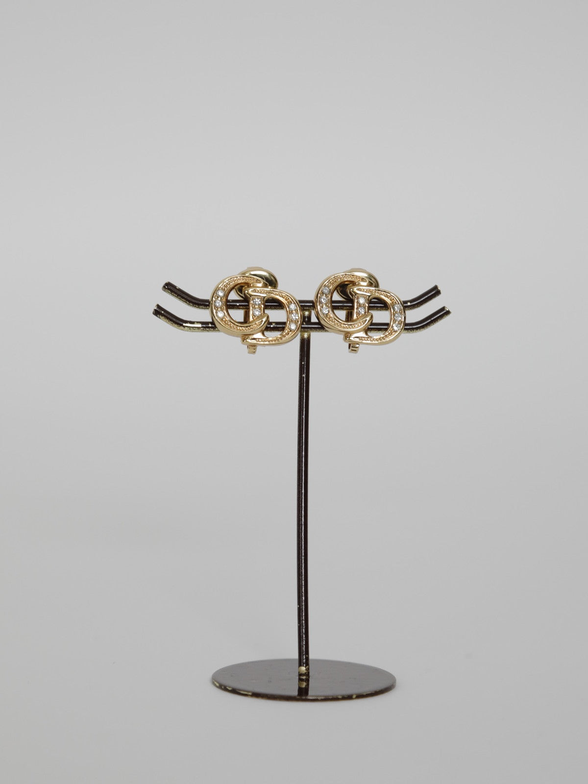 Christian Dior イヤリング ストーン