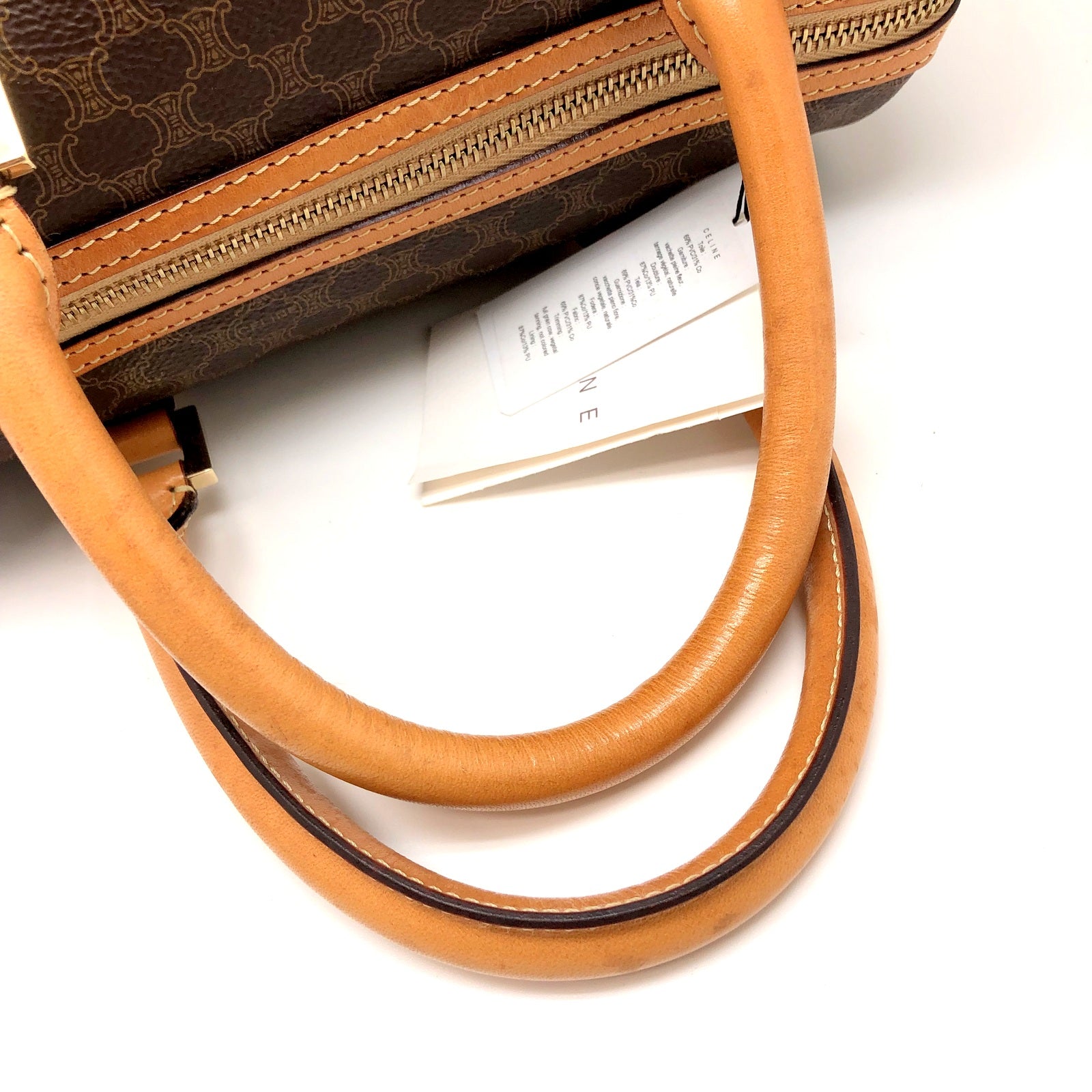 CELINE ミニボストンバッグ マカダム