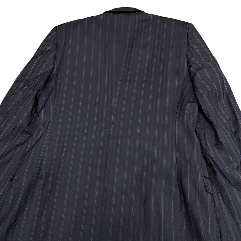 DOLCE&GABBANA ナローピークドラペルストライプ1Bテーラードジャケット
