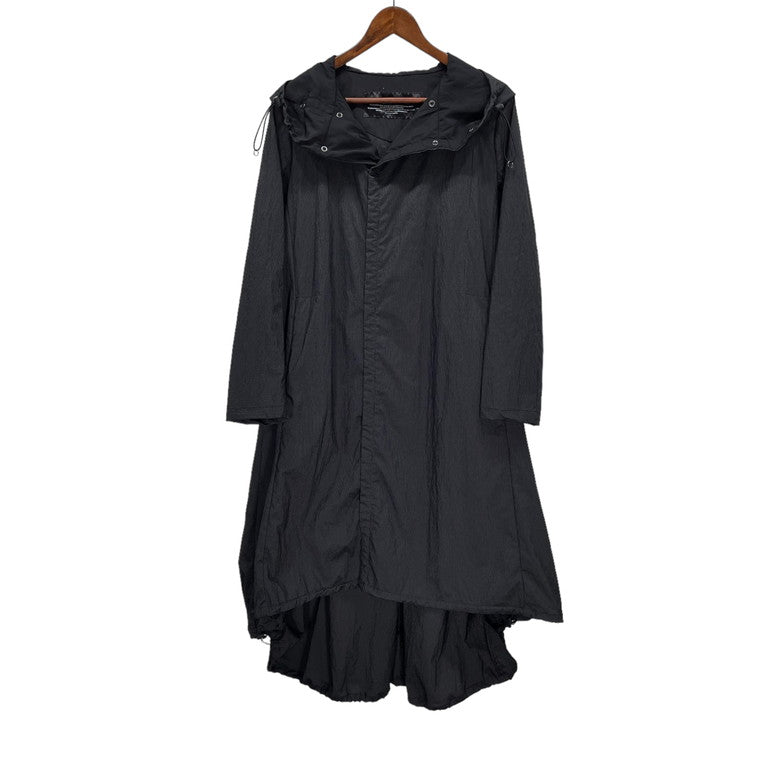 bajra Striped hooded coat