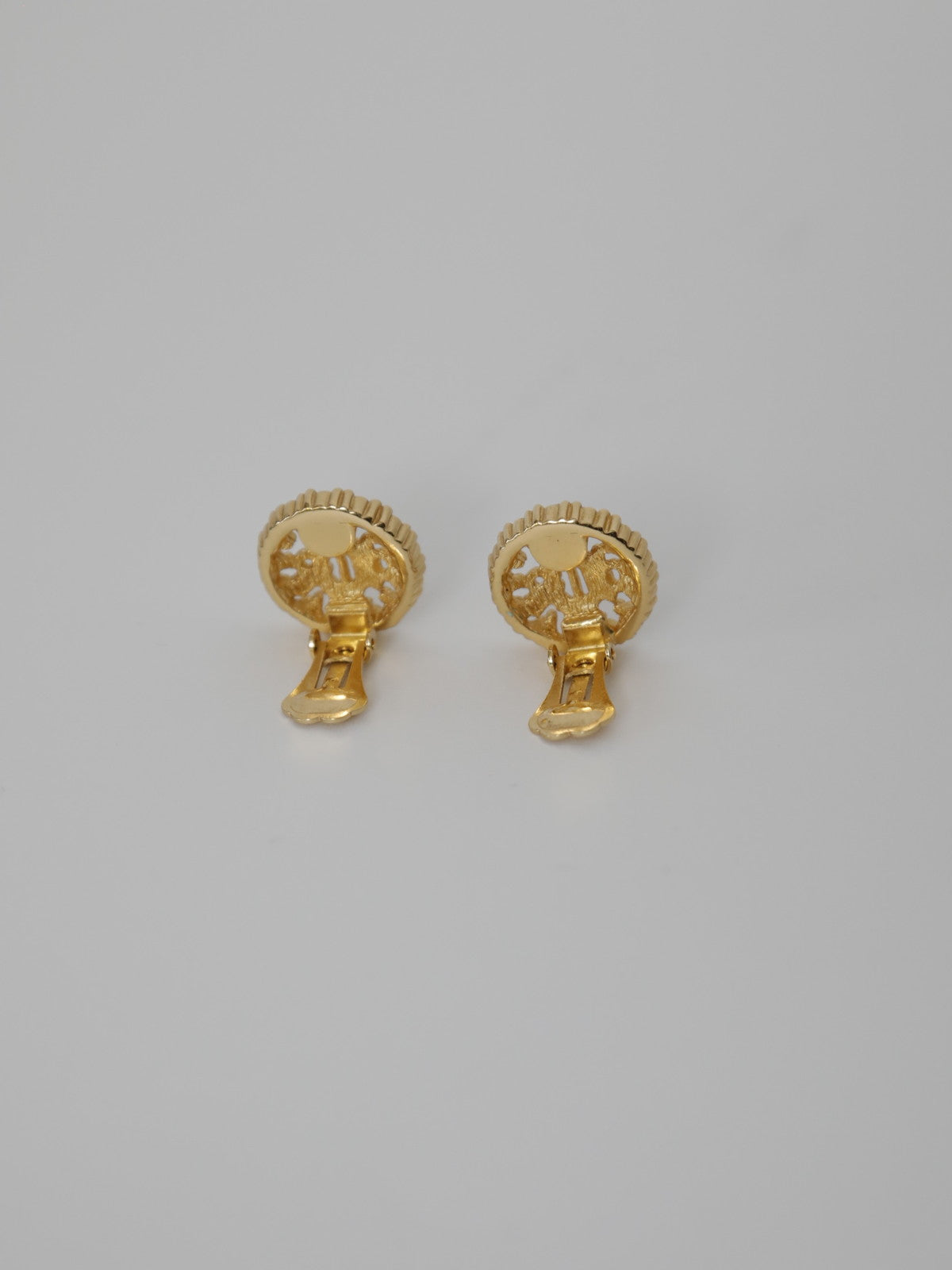 Christian Dior 丸形 イヤリング