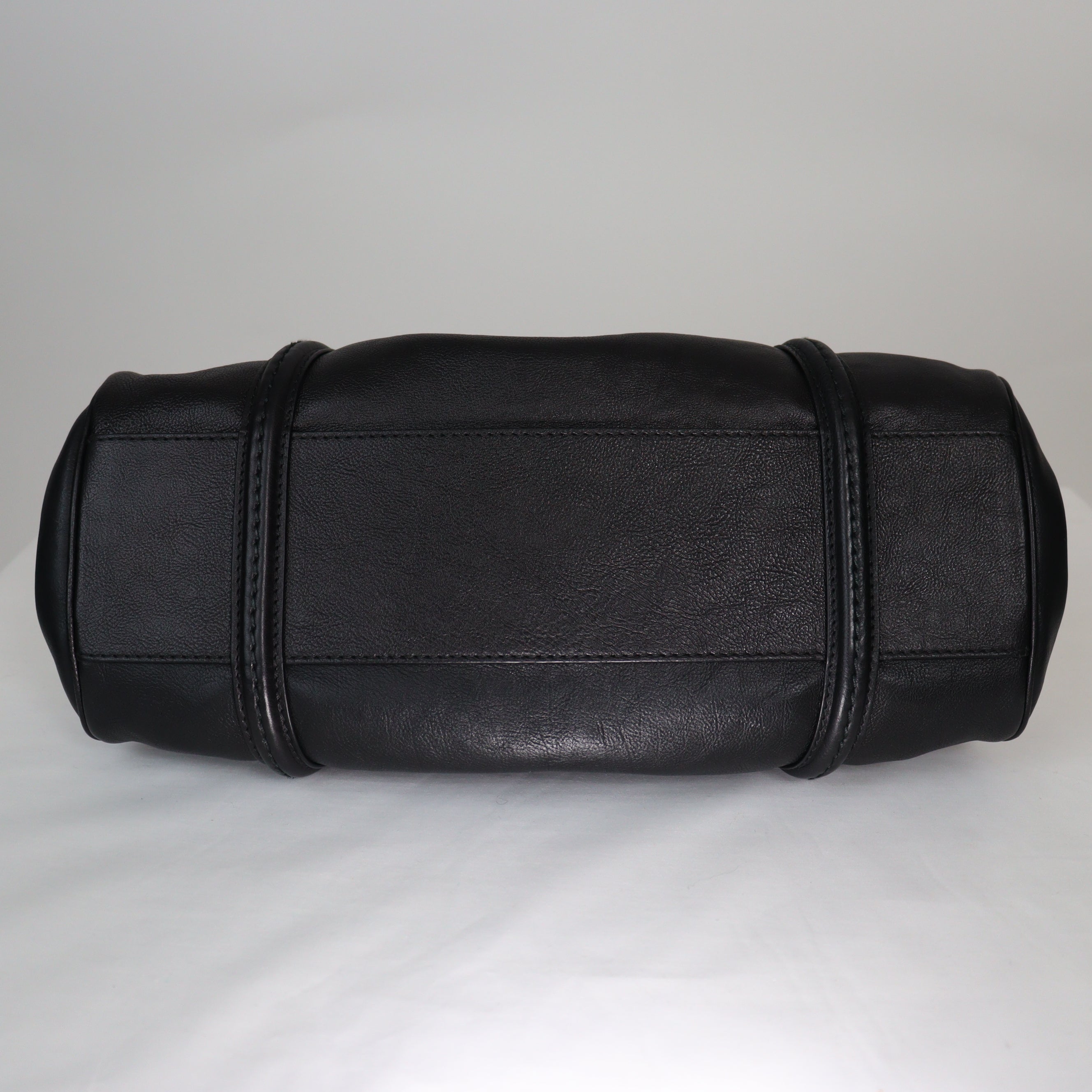 Christian Dior メタルプレート ハンドバッグ