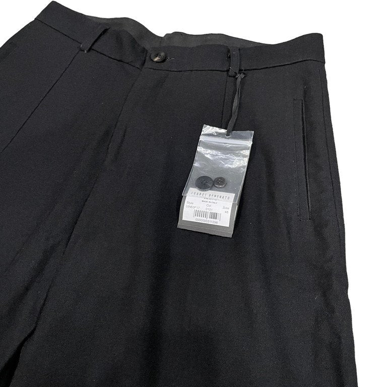 ISABEL BENENATO 17AW コットンウールフランネルドロップクロッチパンツ サルエル