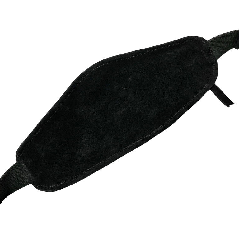 KRIS VAN ASSCHE Suede leather waist bag