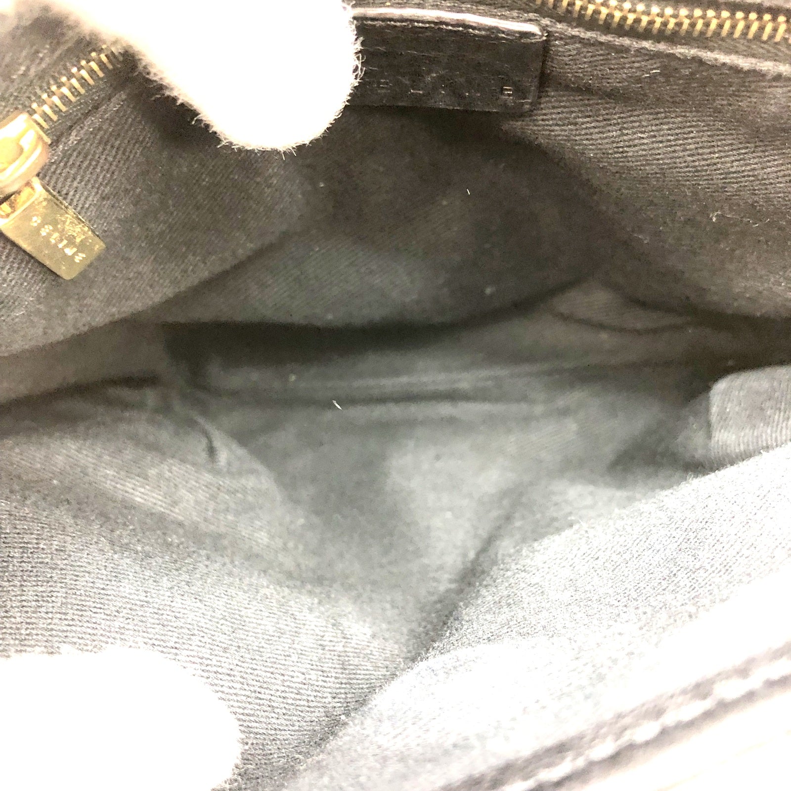 CELINE ショルダーバッグ マカダム ブラック