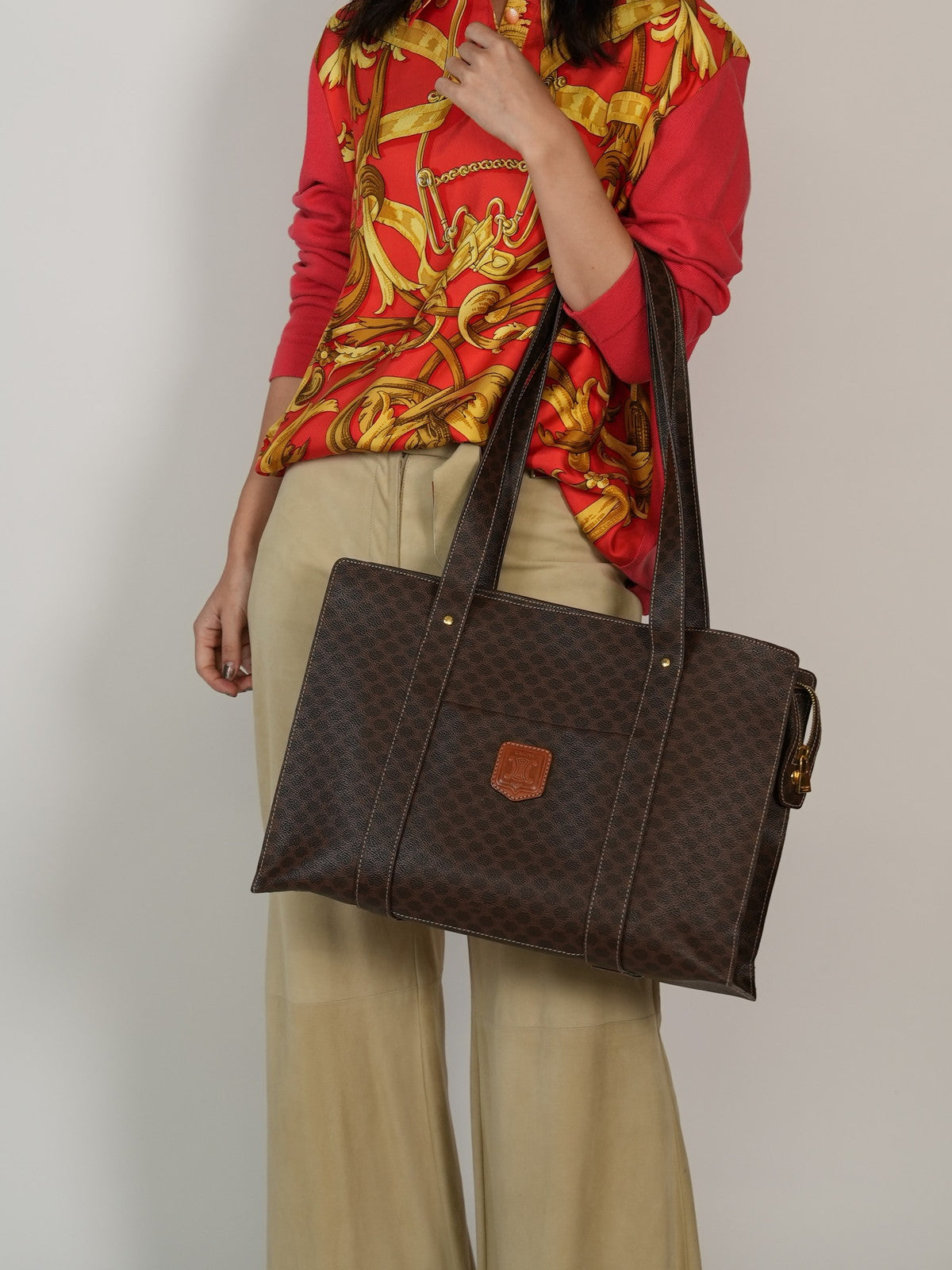 CELINE トートバッグ マカダム