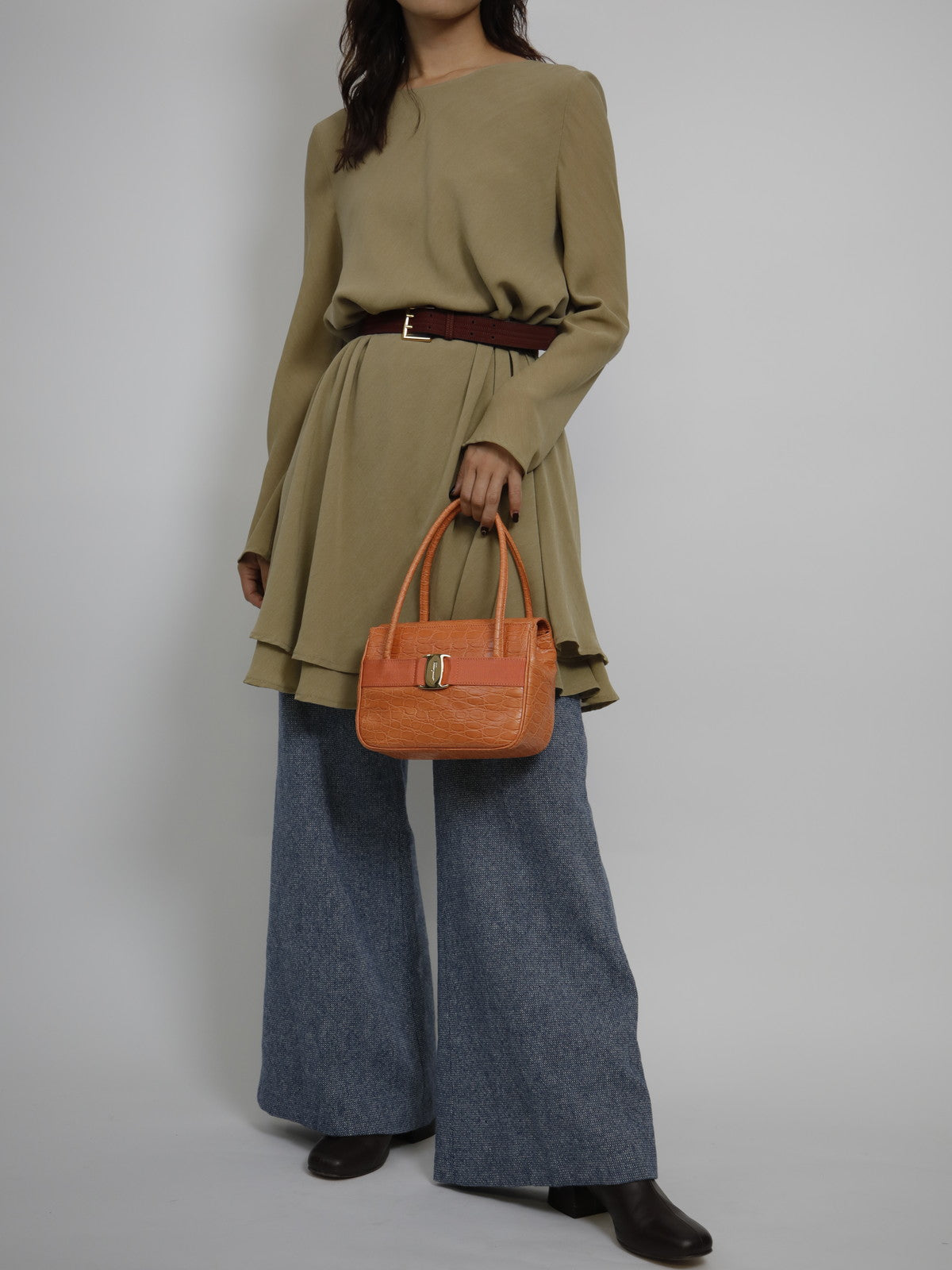 Salvatore Ferragamo サルヴァトーレフェラガモ 2WAY ハンドバッグ